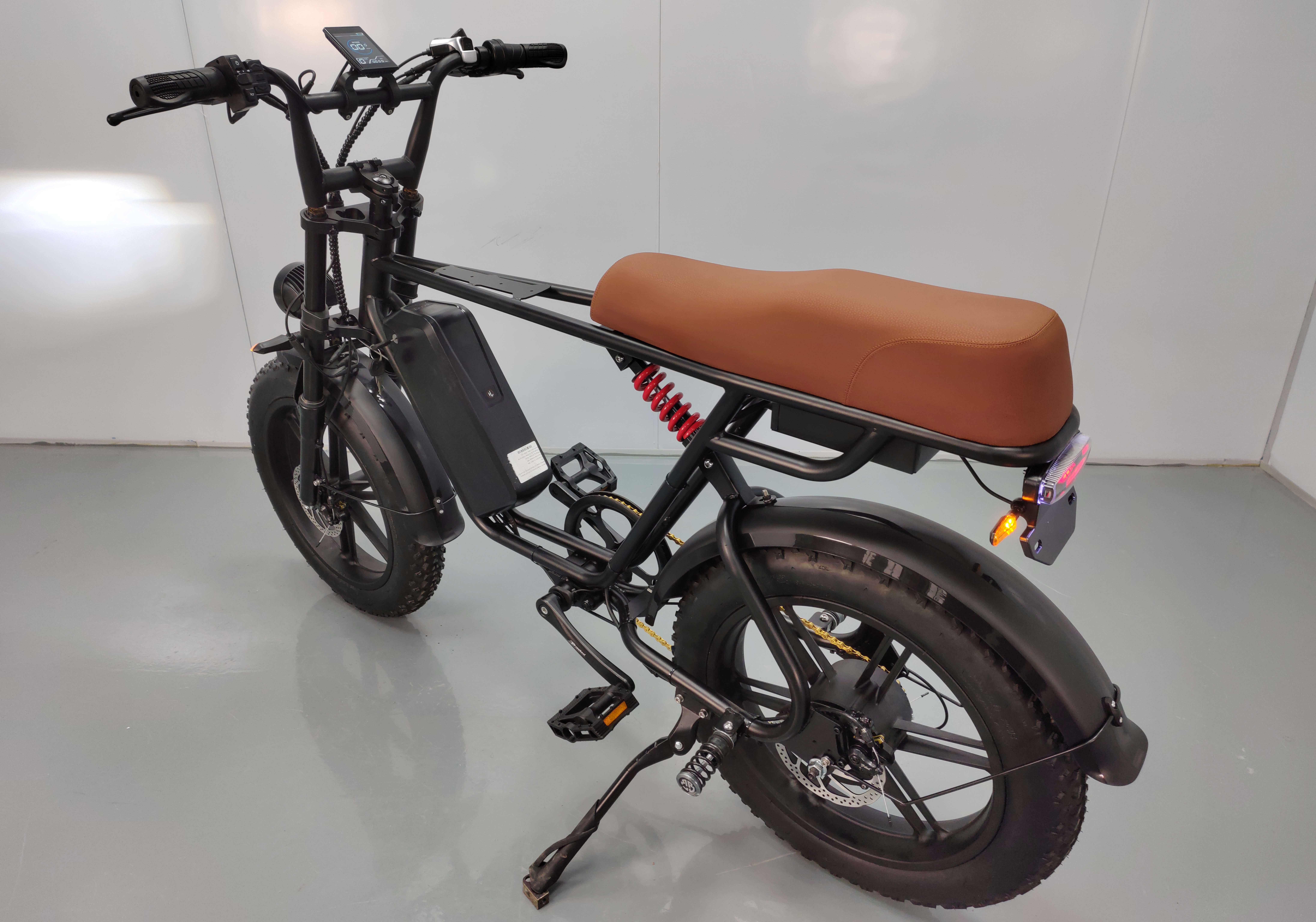 UK free shipping Ready Delivery Emoko C91 Dual Motor 1000W Hydraulic Disc Brake Full Suspension Adults Electric City Bike 23AH E Bike Bicycle - Image 5