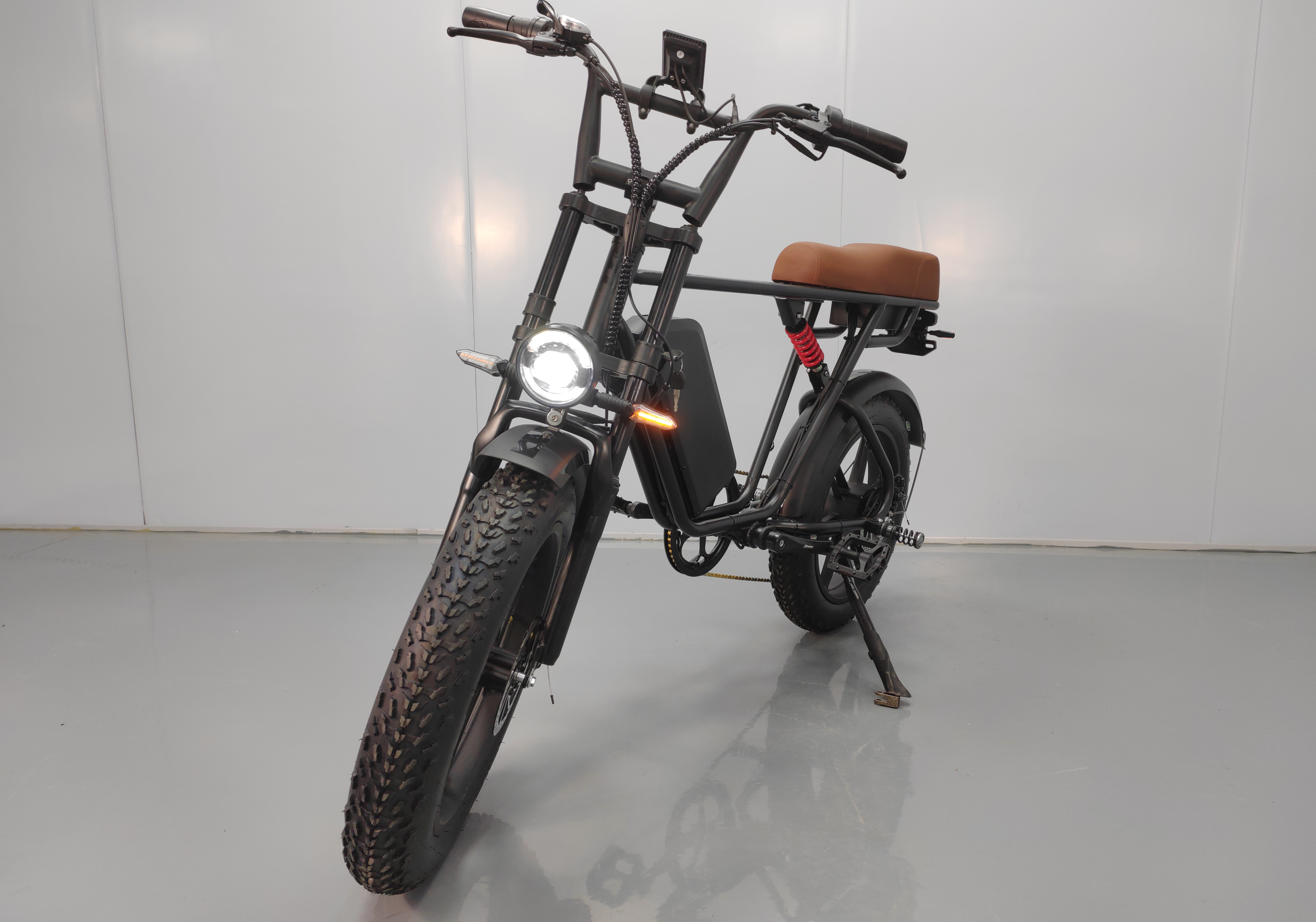 UK free shipping Ready Delivery Emoko C91 Dual Motor 1000W Hydraulic Disc Brake Full Suspension Adults Electric City Bike 23AH E Bike Bicycle - Image 6