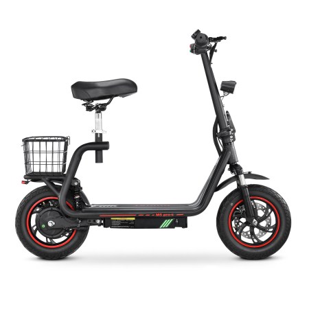 Europe  48V 13AH 500W Foldable Adult Escooter 12 Inch Pneumatic Tire BOGIST M5 Pro Electric Scooter WIth Seat and Cargo Carrier - Image 4