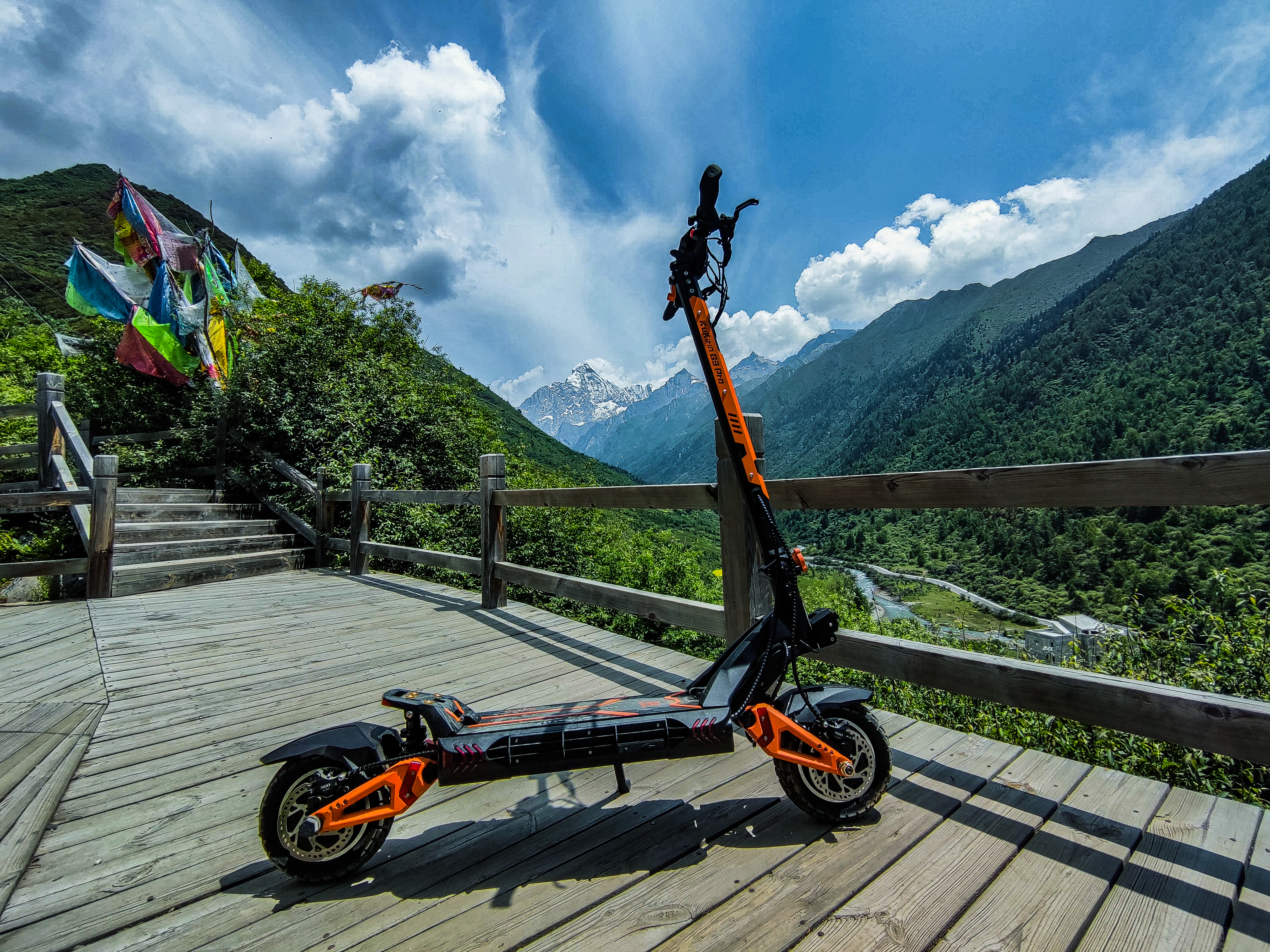 Fast Folding Escooter Hydraulic Suspension Kukirin G3 PRO Scooter Electric 1200W *2 Dual Drive Wide Wheel Electric Scooter Adults - Image 8