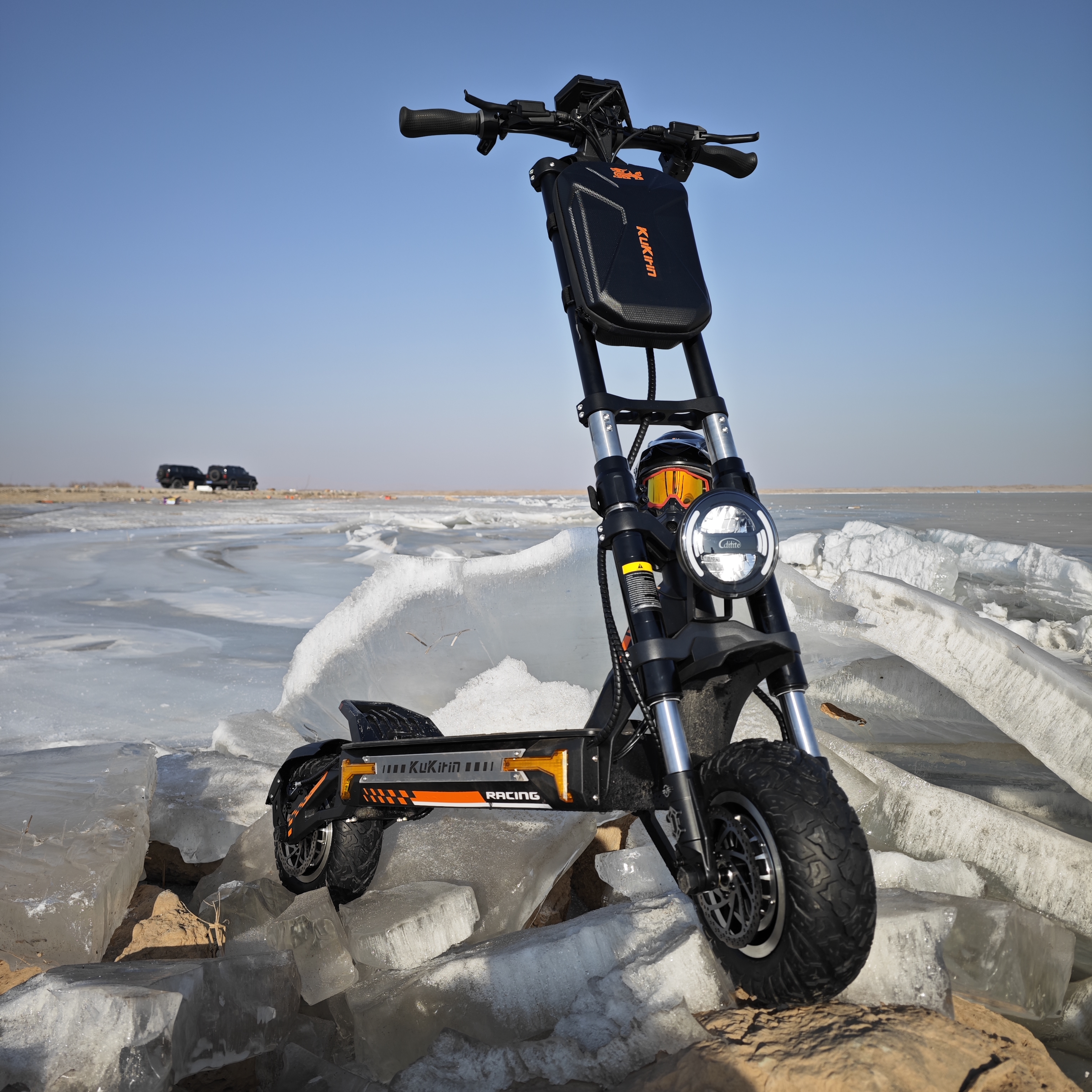 EU free shipping Stock Best Quality KuKirin G4 Max 60V 35.2Ah Removable Battery 12 Inch off Road Tire Electric Scooter Double Motor 1600W*2 - Image 9