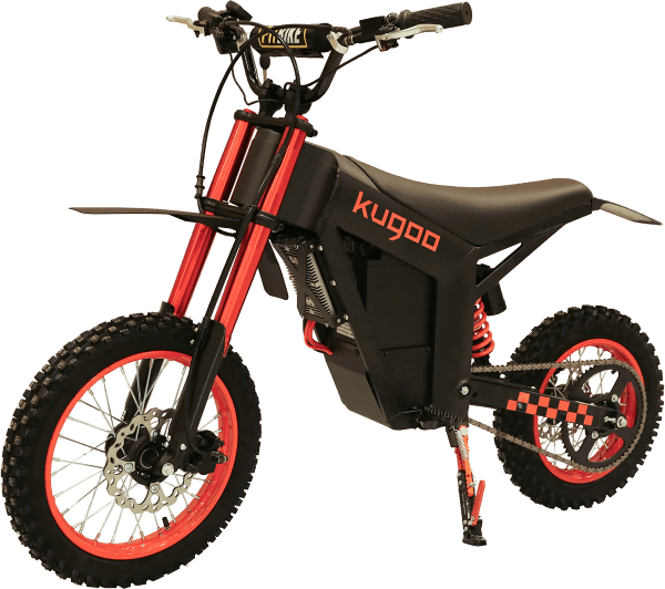 EU Ready to Ship Kugoo Wish 01 60km/h Mountain E Bike Aluminum Alloy Enduro Hybrid Dirt Bike 12 Inch Off-road Motorcycles
