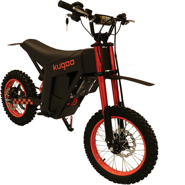 EU Ready to Ship Kugoo Wish 01 60km/h Mountain E Bike Aluminum Alloy Enduro Hybrid Dirt Bike 12 Inch Off-road Motorcycles