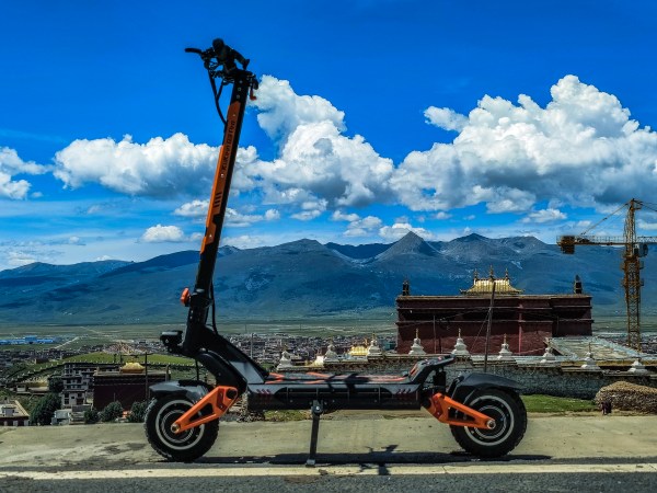 Fast Folding Escooter Hydraulic Suspension Kukirin G3 PRO Scooter Electric 1200W *2 Dual Drive Wide Wheel Electric Scooter Adults