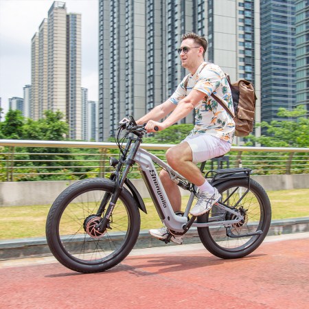 Hot Selling Shengmilo S600 E Bike 48V 2000W Ebike Hybrid Electric City Bicycle Velo Electrique Pliable Cargo Bike From  UK - Image 9