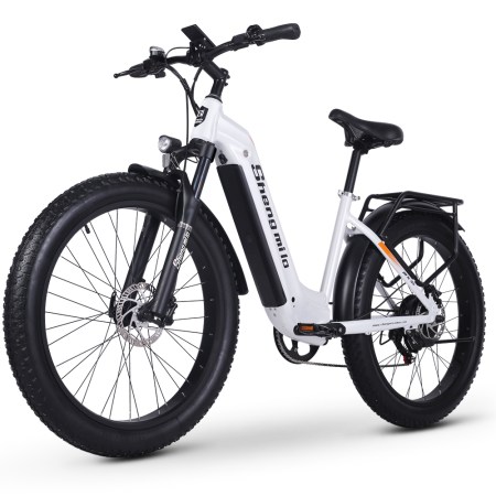 EU free shipping Delivery Shengmilo MX06  500W  Motor Electric City Bike Aluminum Alloy Electric Bike Bicycle 48v 17.5ah  Samsung battery E Bike