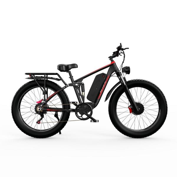 Top quality 26 inch Samsung battery  Electric City Bike Dual motor 1500W snow ebike Long Range Electric Bicycle
