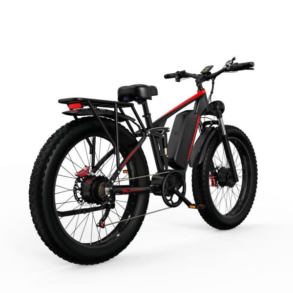 Top quality 26 inch Samsung battery  Electric City Bike Dual motor 1500W snow ebike Long Range Electric Bicycle