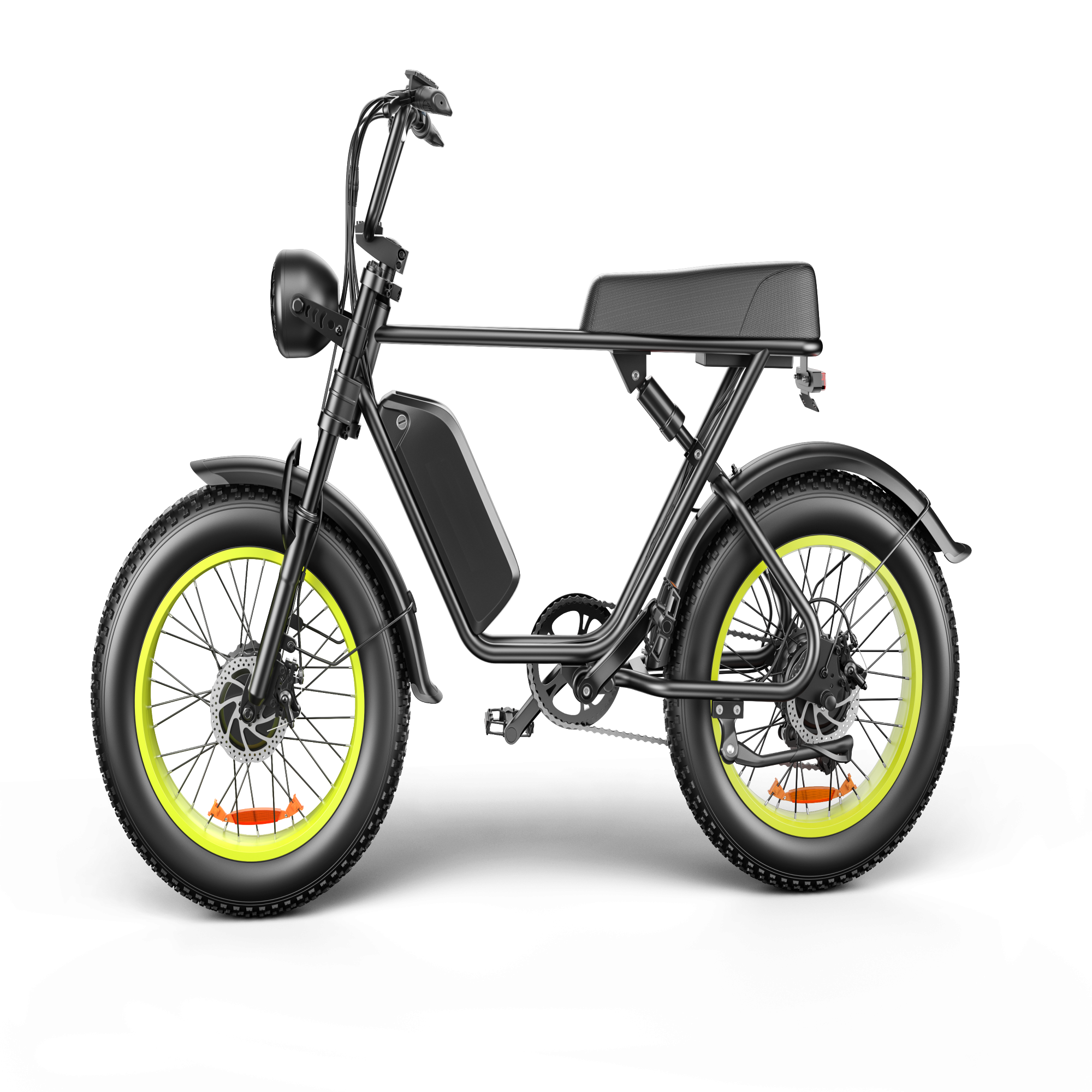 UK free shipping Stock 48V 23ah lithium ion battery 20 Inch Monuatin Electric Bicycle 2000W Dual Motor 45km/h Ebike with Shock Suspension - Image 3