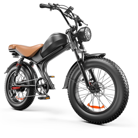 EU Free Shipping Emoko C93 Electric Mountain Bike 1000W Electric Bicycle 20 Inch Fat Tyre Snow Electric Bike Adult with Hydraulic disc brake