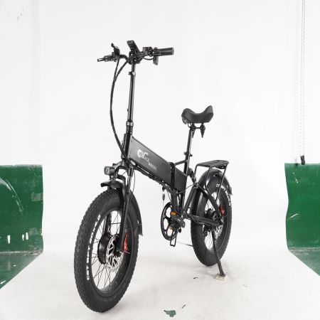 Europe Shipping 1500W Dual Motor Electric Bicycle  20 Inch Fat Tyre Bike Electric Bike 48V 17AH Ebike with Removable  Battery - Image 2