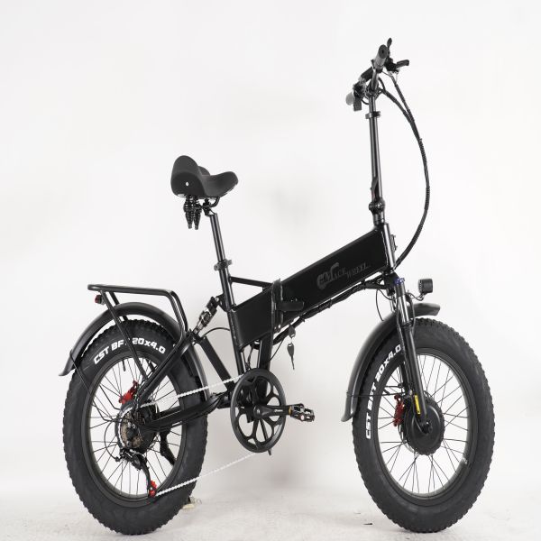 Europe Shipping 1500W Dual Motor Electric Bicycle  20 Inch Fat Tyre Bike Electric Bike 48V 17AH Ebike with Removable  Battery