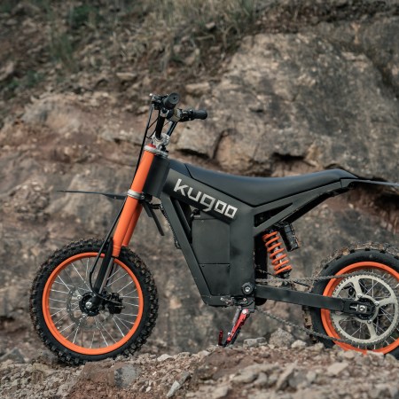 EU Ready to Ship Kugoo Wish 01 60km/h Mountain E Bike Aluminum Alloy Enduro Hybrid Dirt Bike 12 Inch Off-road Motorcycles - Image 6