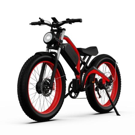 Ready to Ship DUOTTS N26 Electric Bike for Adults 48V 20AH 1500W Dual Motors 26*4" Inch Snow Electric Bicycle Mountain Ebike
