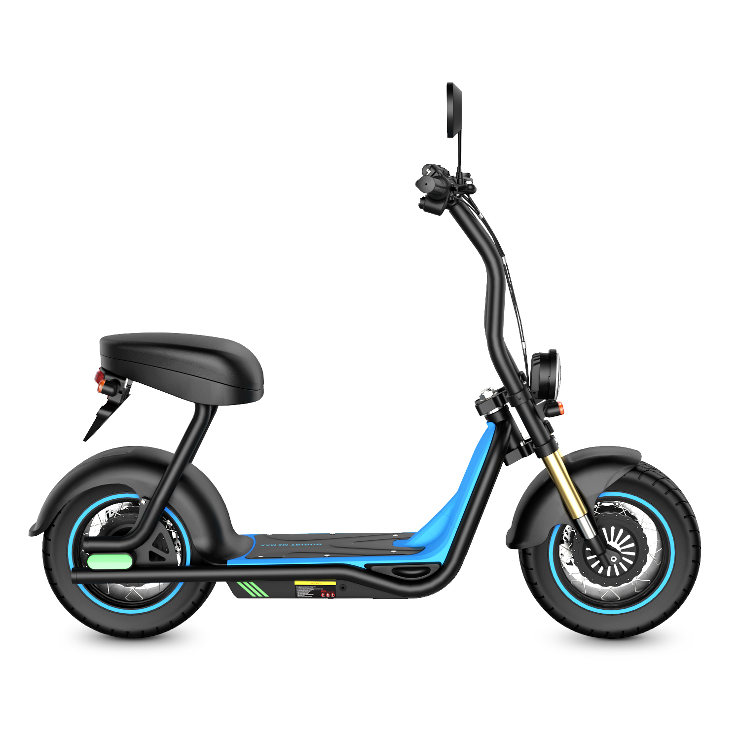 Bogist M5MAX Electric Motorcycle Scooter 20 Inch 48V Cool Design with Turning Light EU Free Shipping Mobility Scooter - Image 3