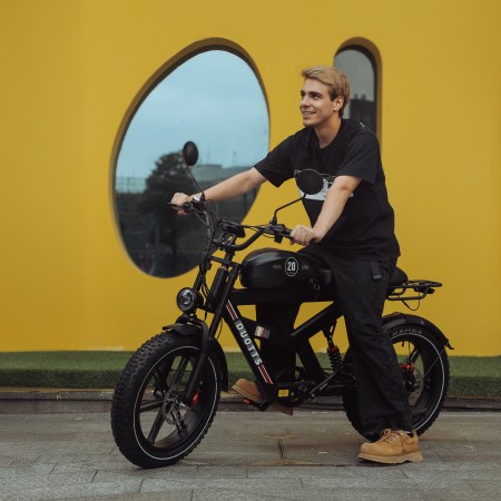 For DUOTTS Electric Bike Europe Stock Full Suspension 20-Inch Fat Tire 750W Rear Hub Motor 52V 27AH Oil Brake Electric Bic - Image 19