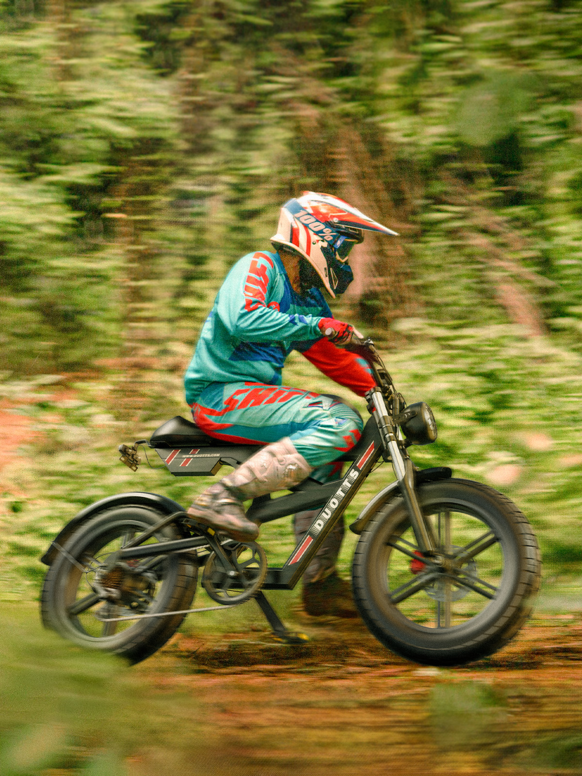 For DUOTTS Electric Bike Europe Stock Full Suspension 20-Inch Fat Tire 750W Rear Hub Motor 52V 27AH Oil Brake Electric Bic - Image 23